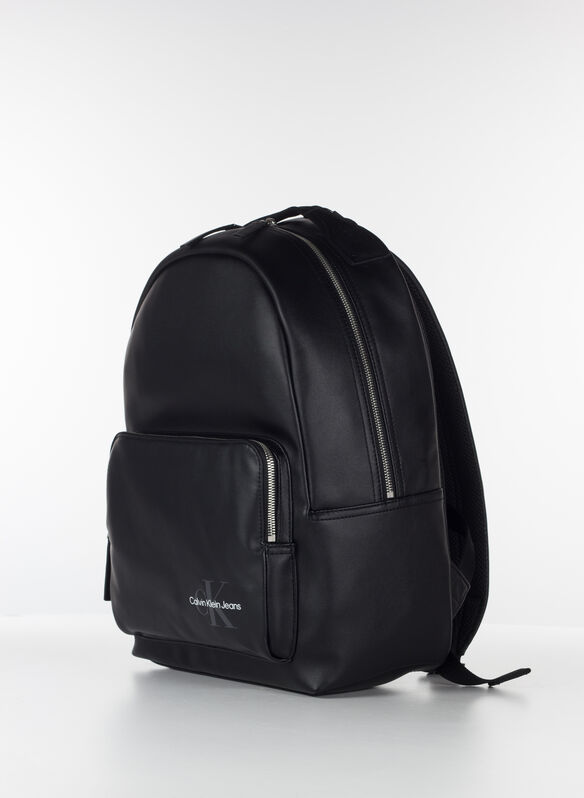 ZAINO ECO MONOGRAM, BEH BLK, medium