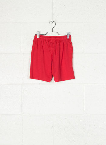 COMPLETINO T-SHIRT+SHORT ATH DEPT STAMPA RAGAZZO, BS503 NVYRED, small