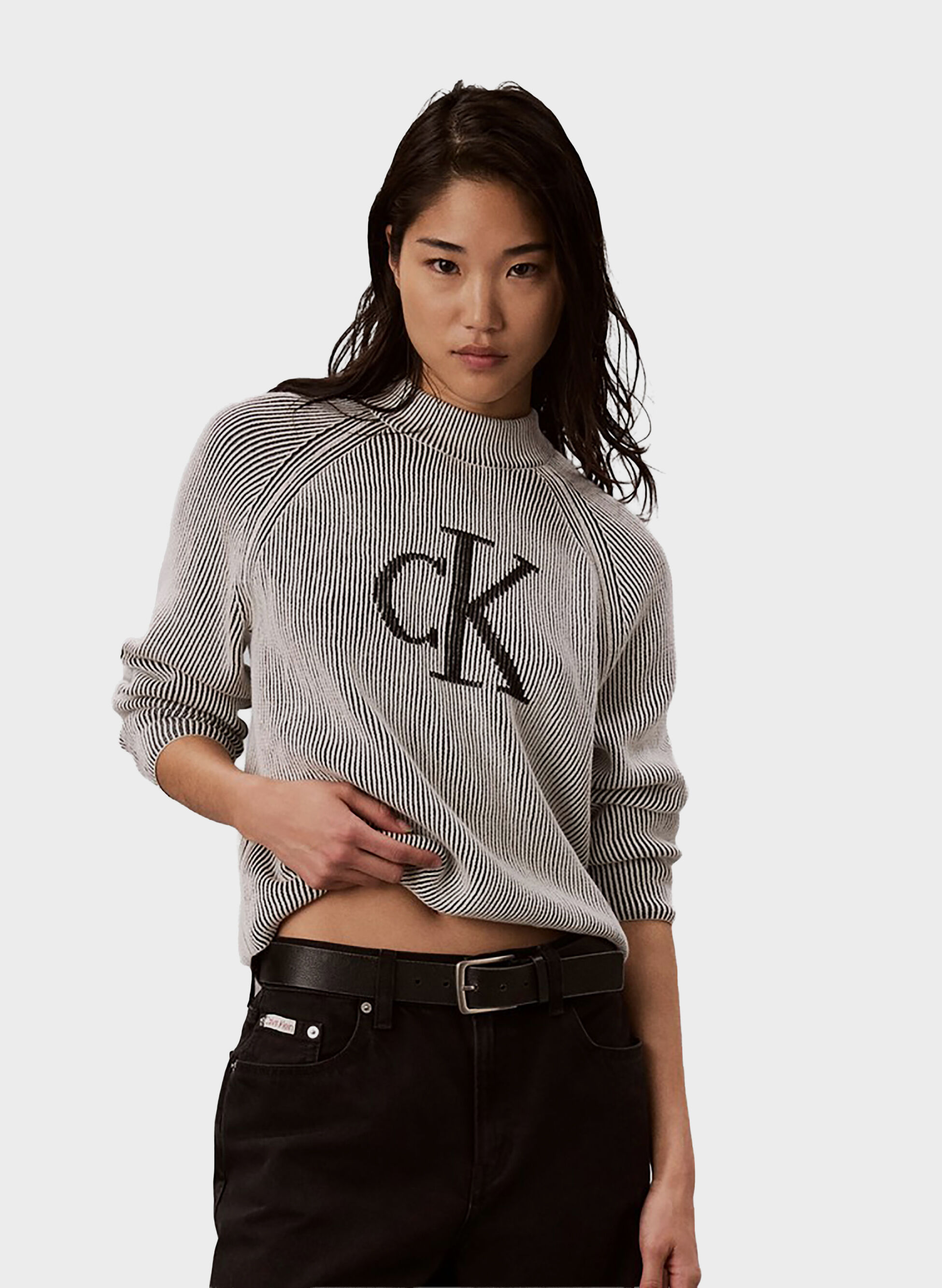 Maglione Girocollo Big Logo