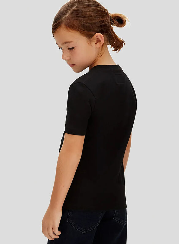 T.SHIRT BAMBINO, BEH BLK, medium