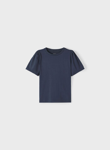 T-SHIRT FIONE BAMBINA, DARK SAPPHIRE NVY, small