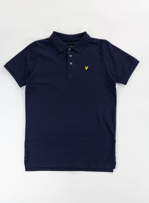 POLO PIQUET CLASSIC RAGAZZO, 178 NVY, medium