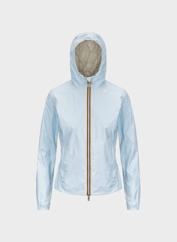 GIACCA LILY PLUS 2 REVERSIBILE, AZ6 CELESTE, small