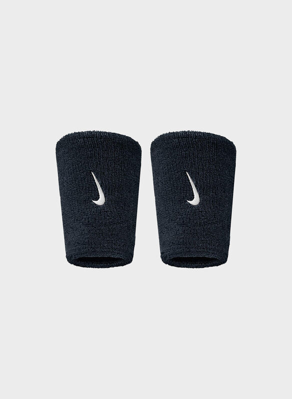 COPPIA POLSINO LUNGO SWOOSH, 010 BLK, medium