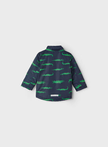 GIUBBOTTO MAX STAMPA COCCODRILLO BAMBINO, , small
