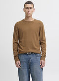 MAGLIONE EMIL GIROCOLLO NOOS, MONKS ROBE RUGGINE, thumb