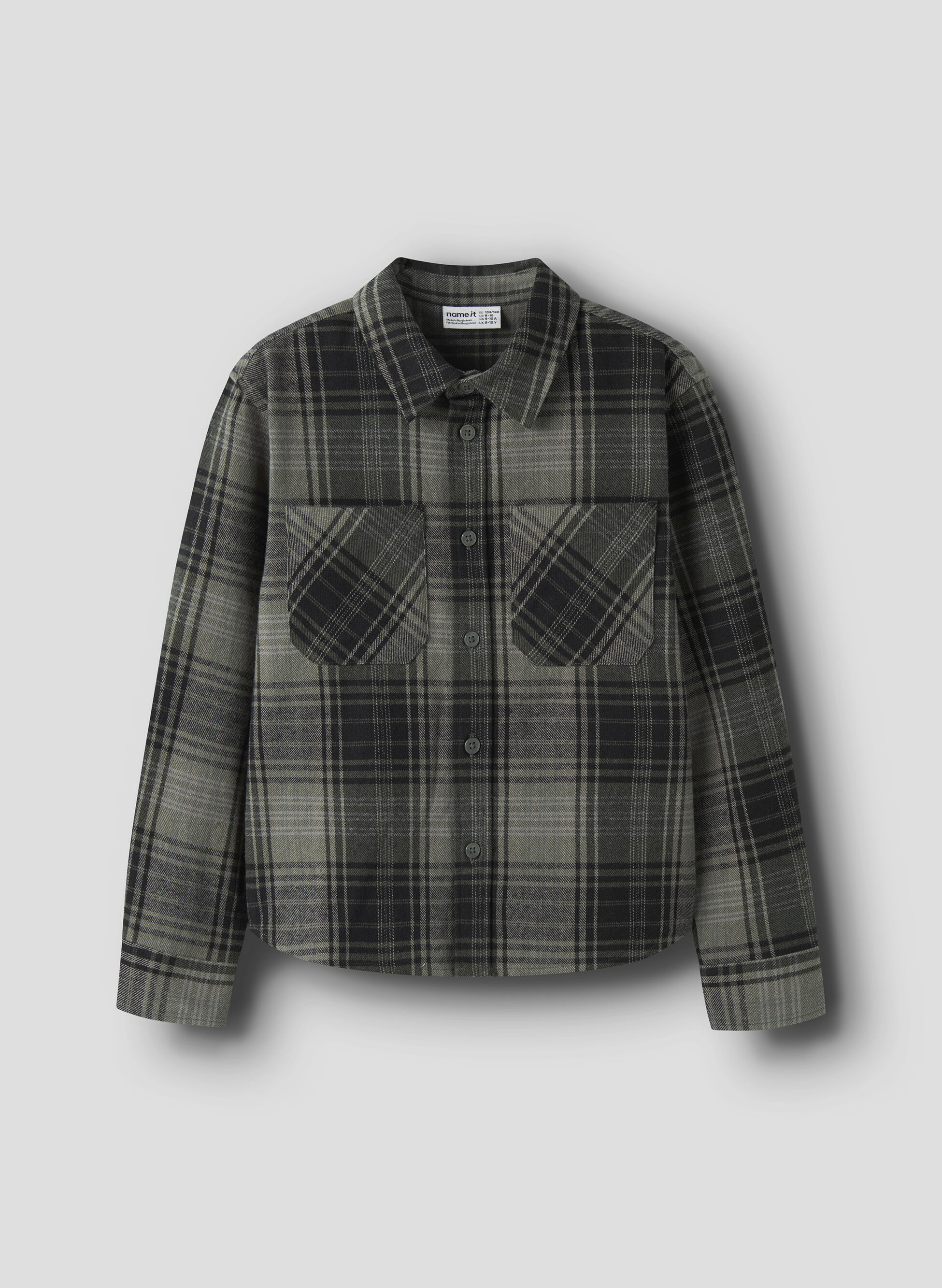 Camicia Overshirt Oakes Check Ragazzo