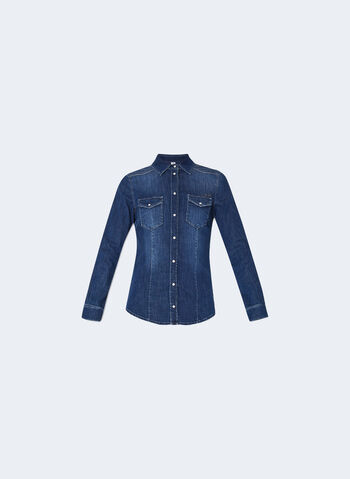 CAMICIA JEANS, 77917 STONE, small
