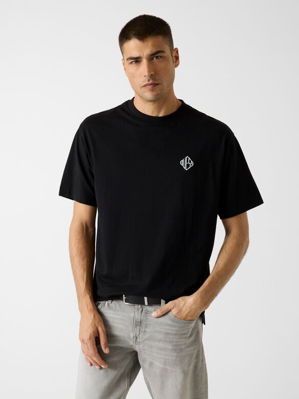 T-SHIRT OVER, JBLK BLK, medium