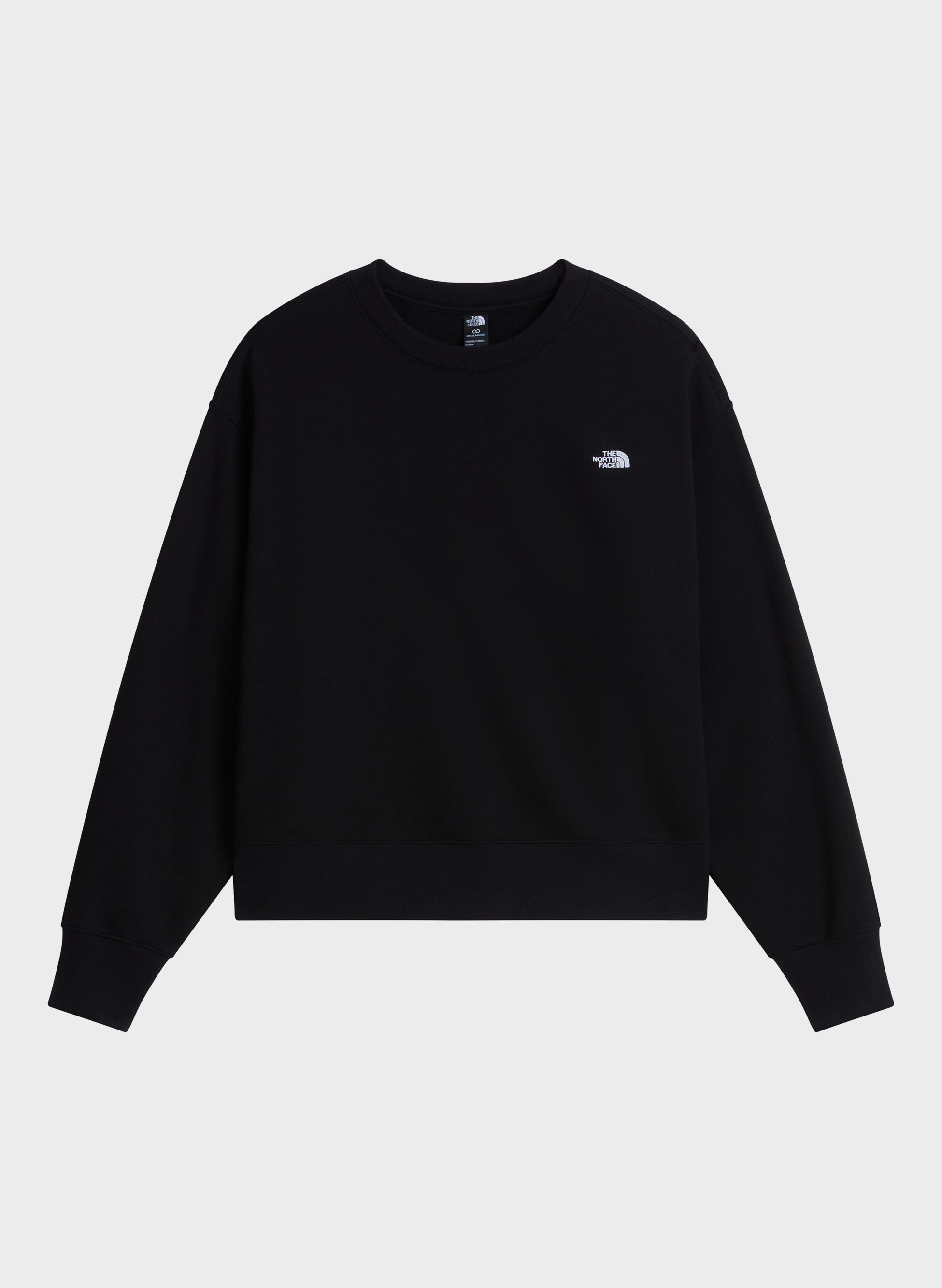 Felpa Ess Micro Logo Girocollo
