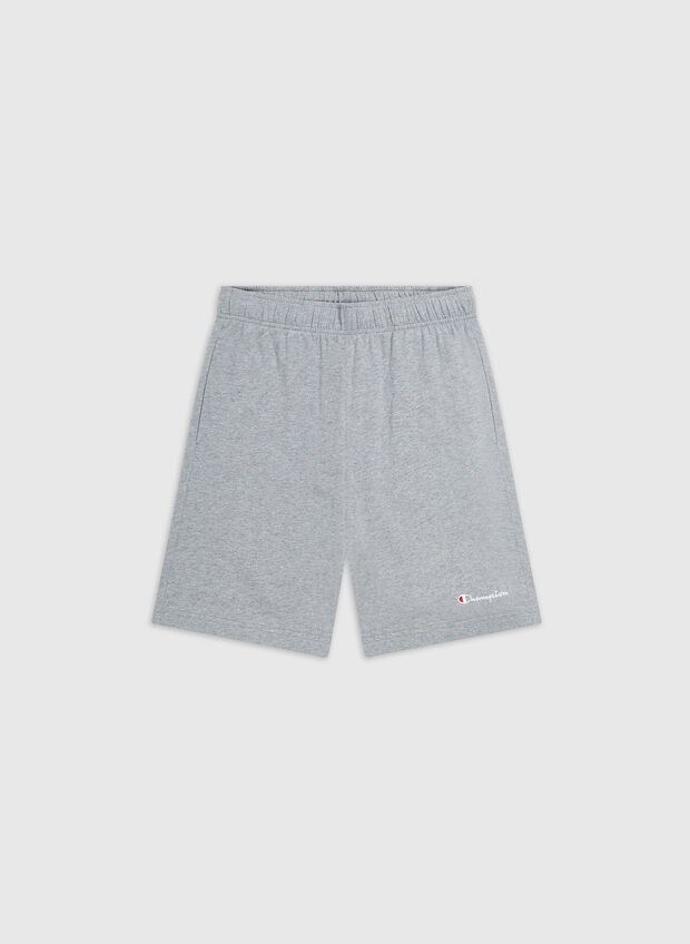 SHORTS JERSEY MICRO LOGO, EM006 GREY, large