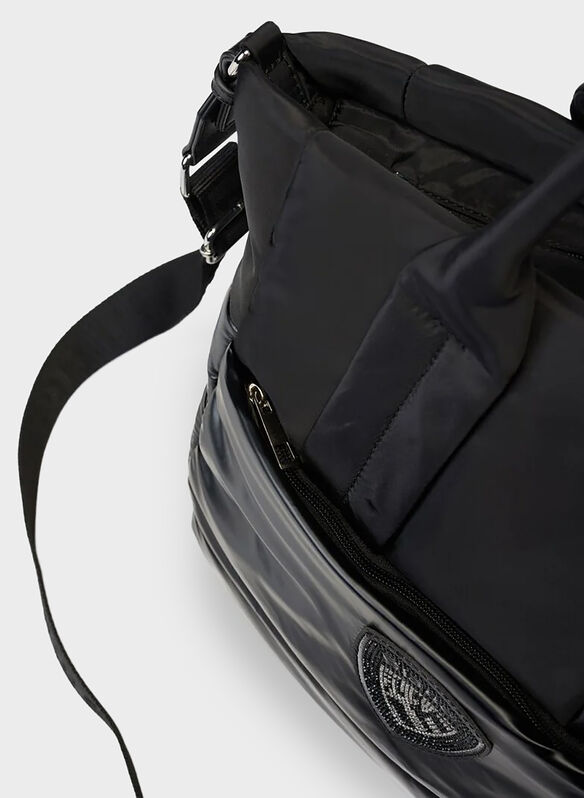 BORSA PADDED SHOPPER XL, BLK, medium