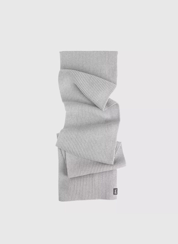 SCIARPA SUNSET COTTON, 0001 GREY MEL, medium