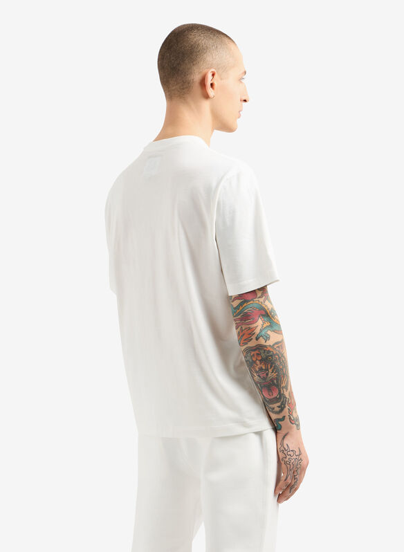 T-SHIRT RICAMO, U0009 OFF WHT, medium