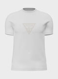 T-SHIRT LOGO TRIANGOLO, G011 WHT, thumb