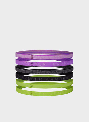 FASCE PER CAPELLI SPORT SET 6PZ, PURPLELIMEBLK, small