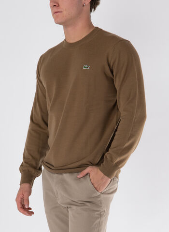 MAGLIONE GIROCOLLO CON LOGO, , small