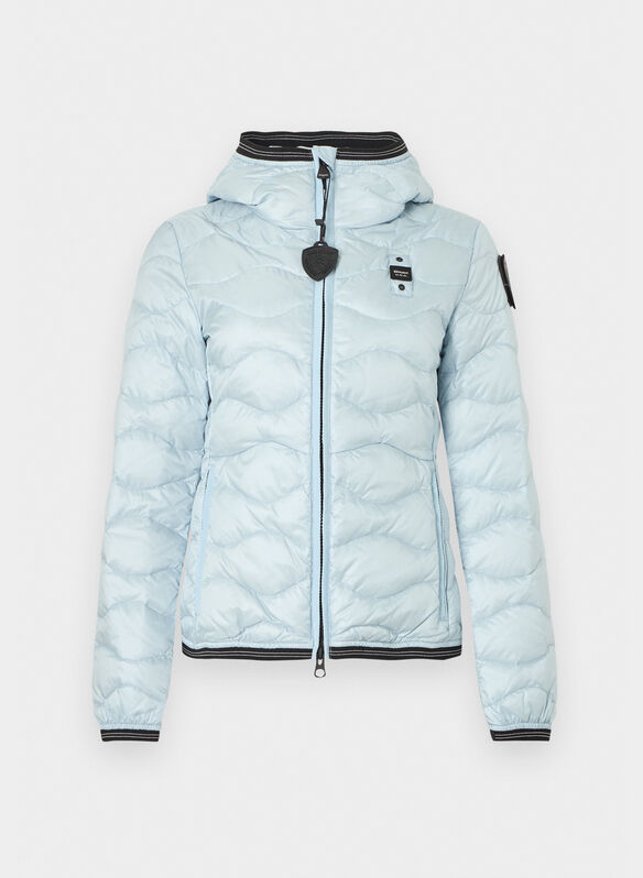 PIUMINO CON CAPPUCCIO CAMELIA, 80E LIGHTBLUE, medium