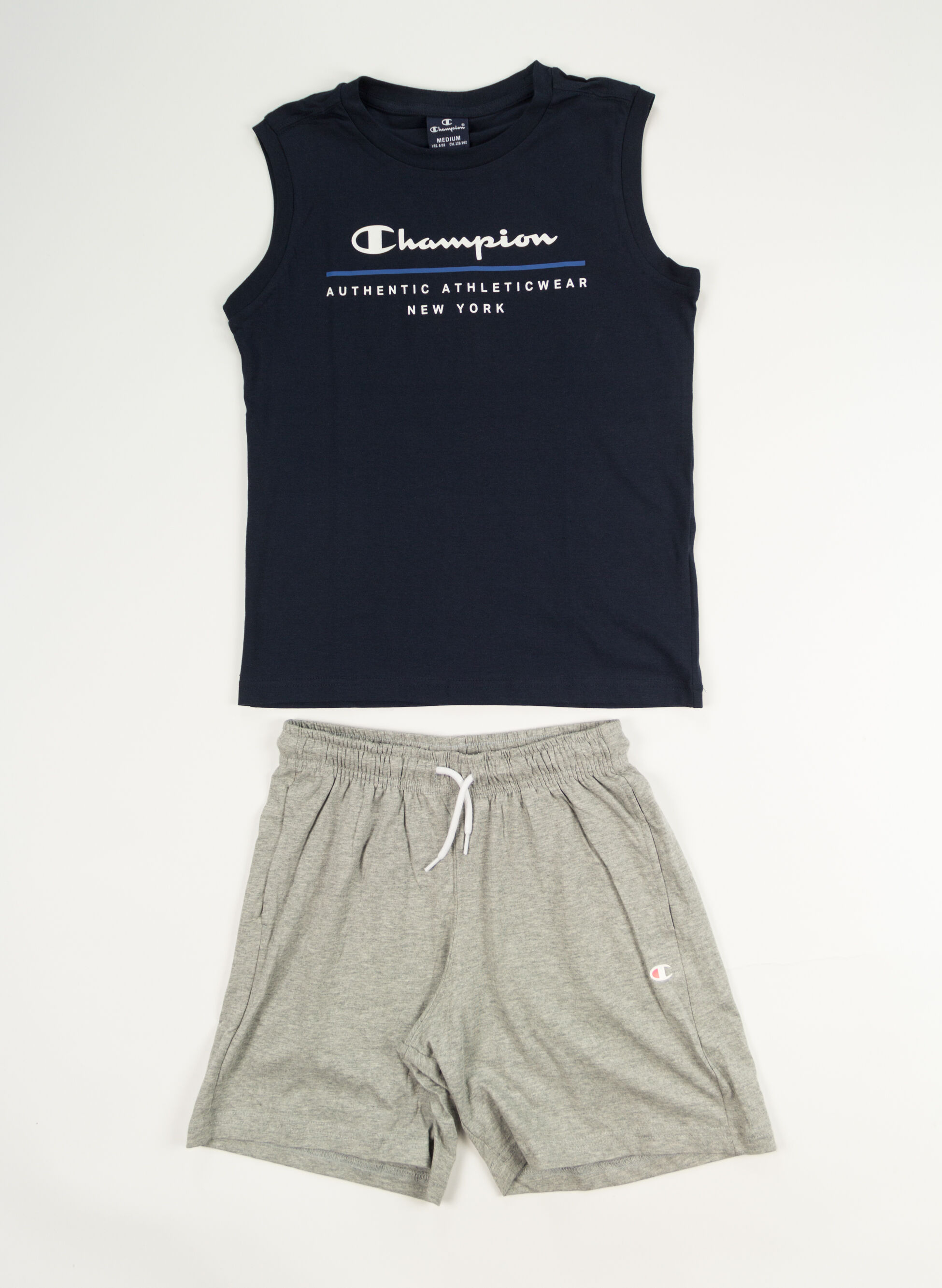 COMPLETO CANOTTA + SHORT COTTON SET RAGAZZO L