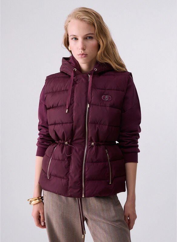SMANICATO NY CON CAPPUCCIO, 91718 BORDEAUX, medium