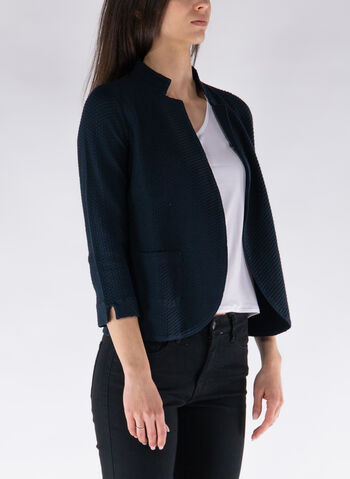 GIACCA APERTA NIDO D'APE, 99 BLK, small