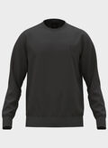 FELPA GIROCOLLO MICRO LOGO, - BLK, thumb