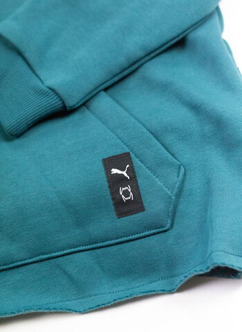 FELPA HOODIE BASKETBALL RAGAZZO, 22 COLD GREEN, small