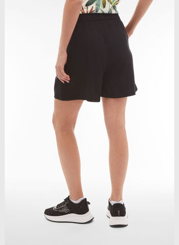 SHORTS A GAMBA AMPIA, N BLK, small