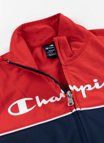 TUTA FULL ZIP RAGAZZO, RS046 NVYRED, small