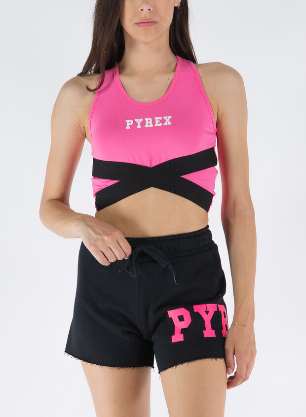 TOP JERSEY STRETCH, FUXIA, large