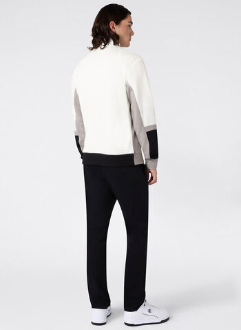 TUTA LEGGERA FULL ZIP, ES035 PANNAGREYBLK, small