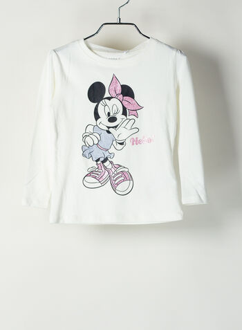 T-SHIRT MINNIE BAMBINA, SNOW WHT, small