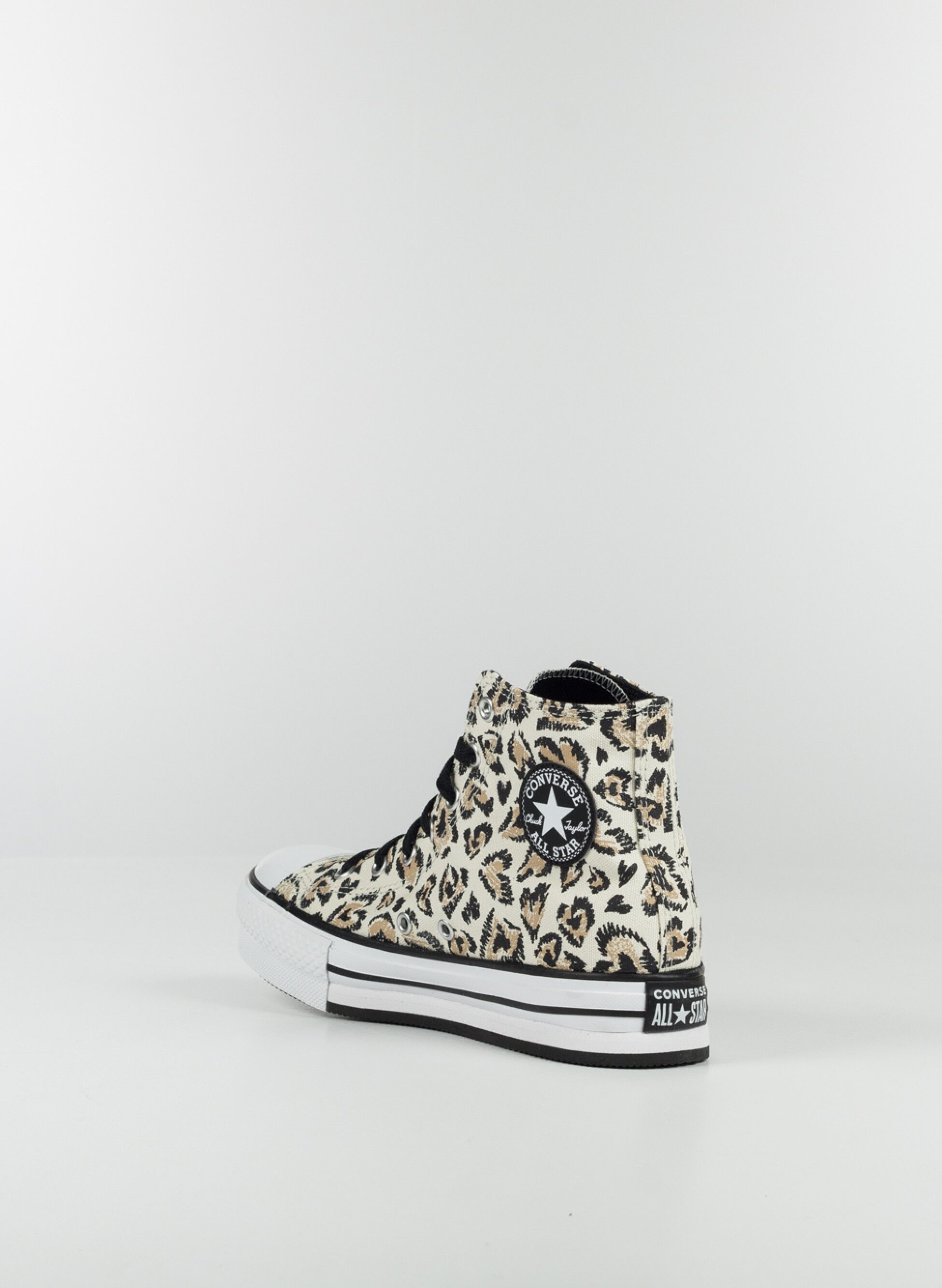 CONVERSE SCARPA JUNGLE CATS EVA PLATFORM CHUCK TAYLOR ALL STARS RAGAZZA  Beige, Bianco, Marrone Bambino | Sport85