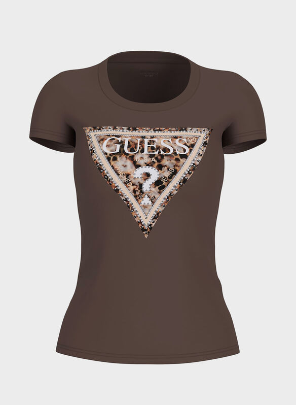 T-SHIRT CON LOGO TRIANGOLARE, G1EA COFFEE, medium
