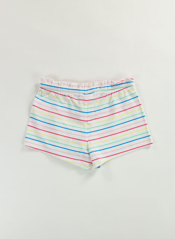 SHORT STRIPE AMERICAN CLASSICS RAGAZZA, WL002 WHT, medium