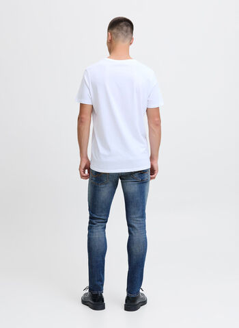 JEANS GLENN MICRO ROTTURE, BLUE DENIM, small