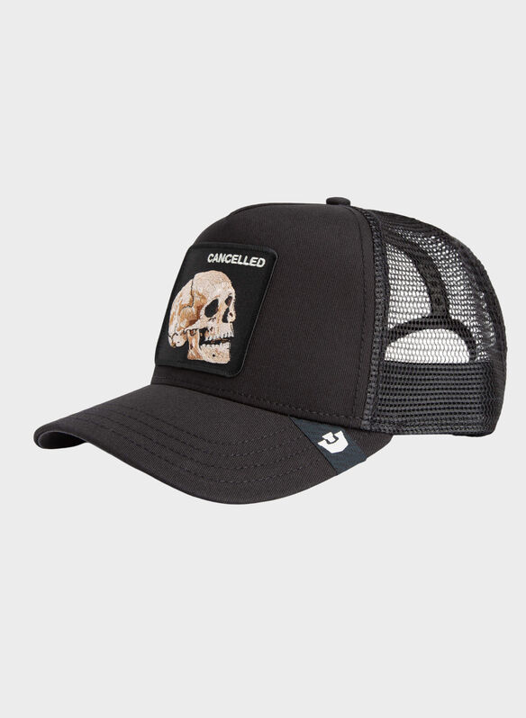 CAPPELLO THE CANCELLED SKULL TRUCKER, - BLK, medium