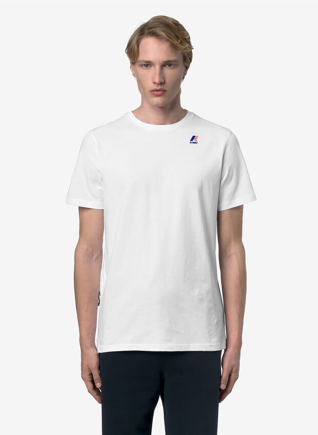 T-SHIRT LEONIDE UNISEX, 001 WHT, large