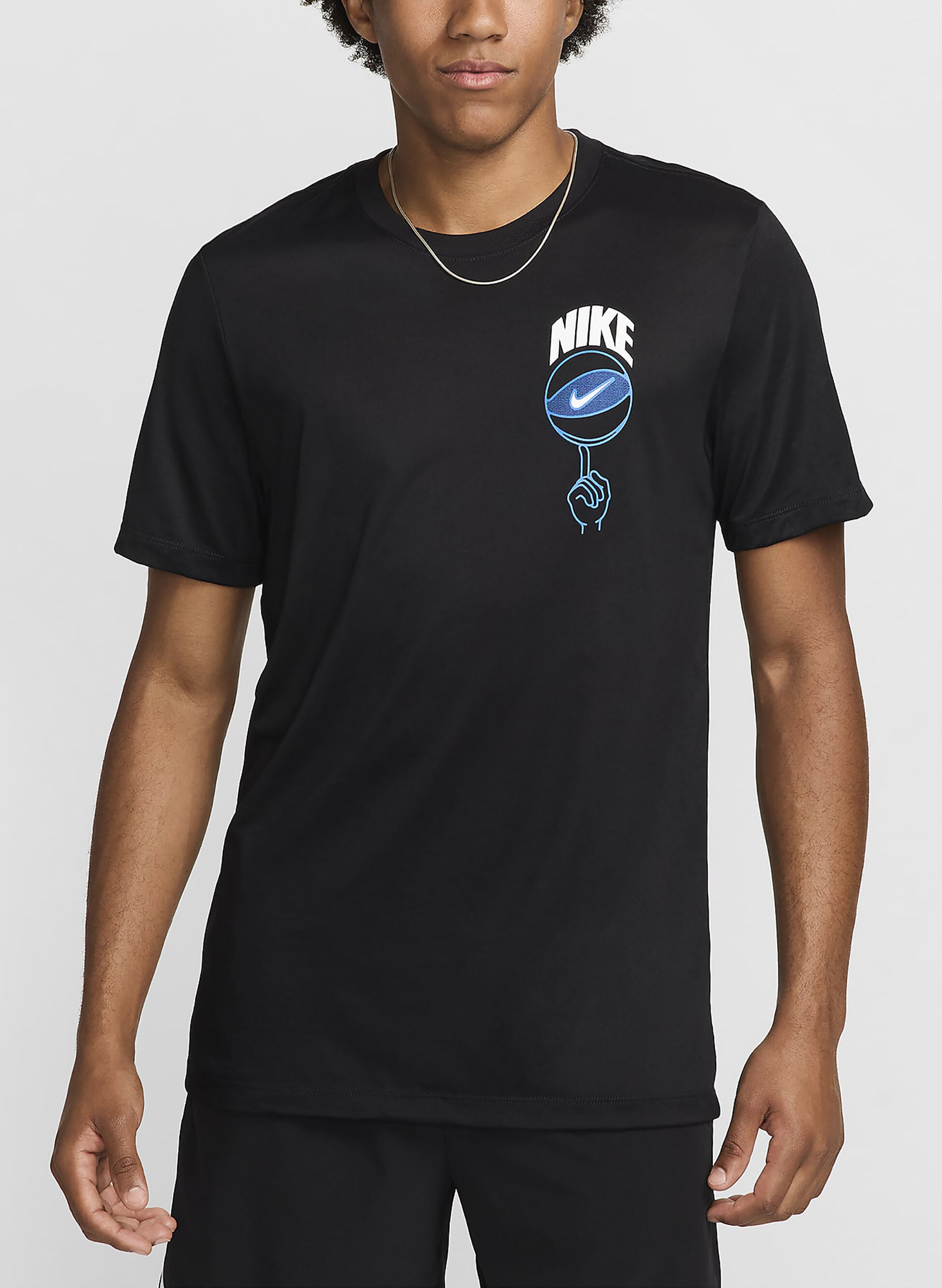 NIKE MAGLIA DRI-FIT CON LOGO M