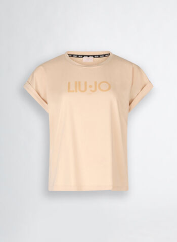 T-SHIRT LOGO, M9181 NATURAL, small
