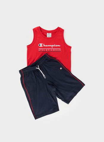 CANOTTA+BERMUDA GRAPHIC RAGAZZO, , small