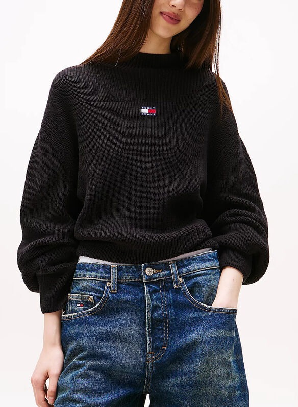 MAGLIONE CON DISTINTIVO, BDS BLK, medium