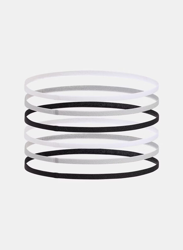 MINI ELASTIC 6 PEZZI, 0011 BLK, medium