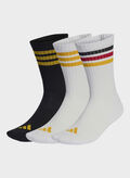 CALZA 3 PAIA CREW 3 STRISCE, - WHTBLK, thumb