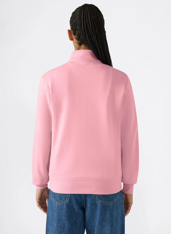FELPA LEGGERA CON LOGO A CONTRASTO ICONS, PS223 ROSE, medium