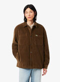 GIACCA OVERSHIRT VELLUTO, DPD TABACCO, thumb