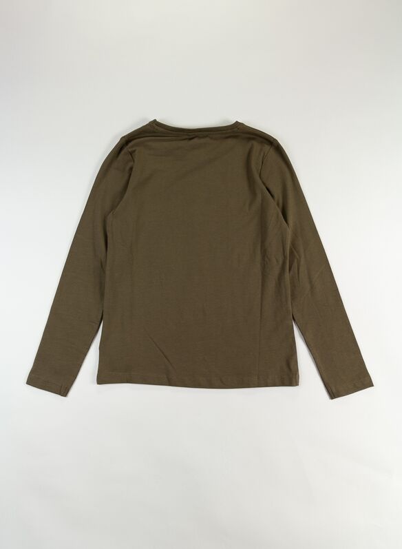 T-SHIRT ORNAP RAGAZZA, STONE GREY, medium