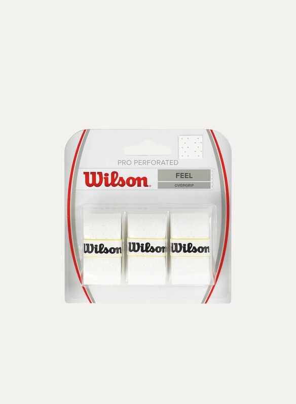 3PZ OVERGRIP PRO PERFORATED, WHT, medium