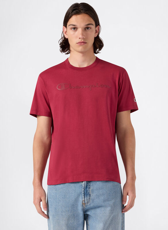 T-SHIRT HERITAGE LOGO, RS508 BORDEAUX, medium
