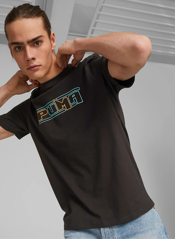 T-SHIRT GRAPHIC SWxP, 01 BLK, medium